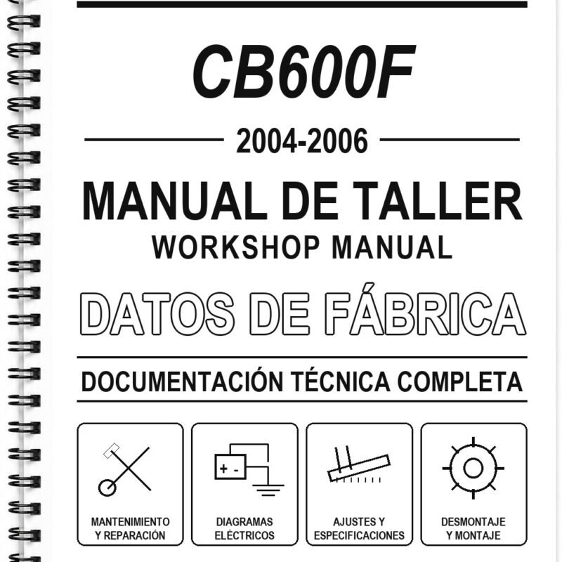 Manual de Taller Honda CB600F (2004-2006)