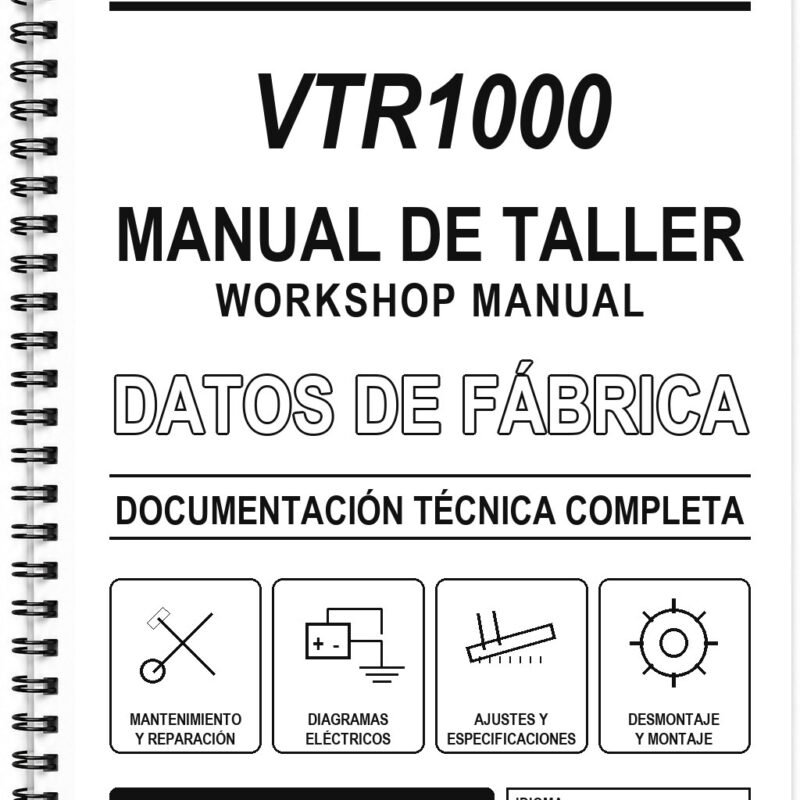 Manual de Taller Honda VTR1000