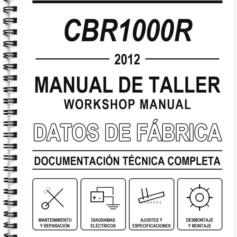 Manual de Taller Honda CBR1000R (2012)