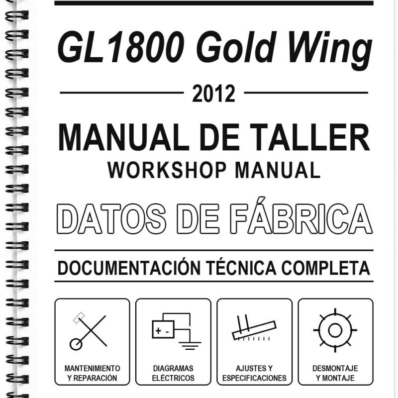 Manual de Taller Honda GL1800 Gold Wing (2012)