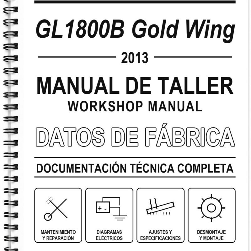 Manual de Taller Honda GL1800B Gold Wing (2013)