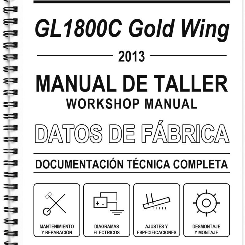 Manual de Taller Honda GL1800C Gold Wing (2013)