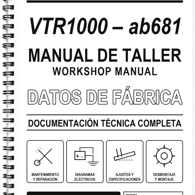 Manual de Taller Honda VTR1000 – ab681