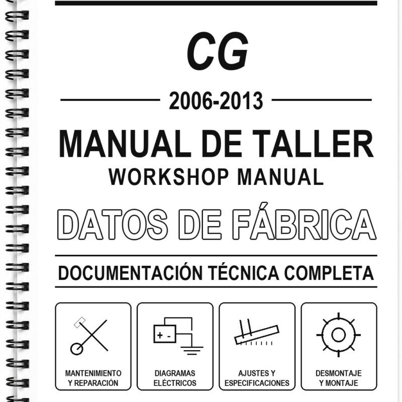Manual de Taller Honda CG (2006-2013)