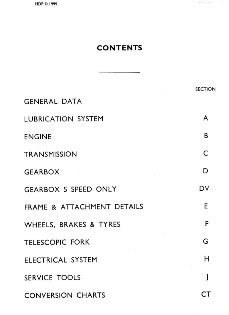 Manual de Taller Triumph AMERICA 1976 - Imagen 2