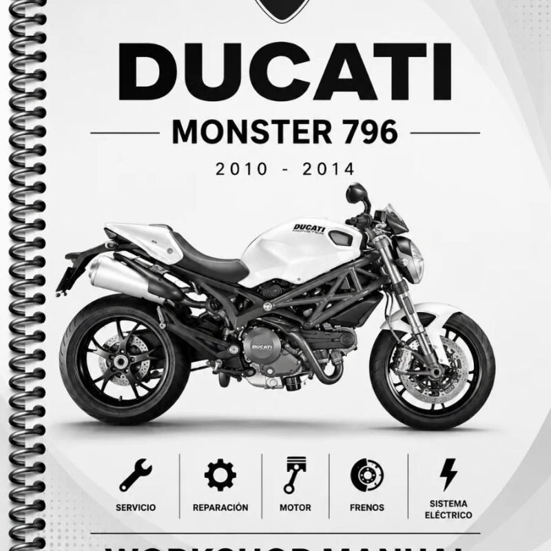 Manual Taller Ducati Monster 796 (2010-2014)