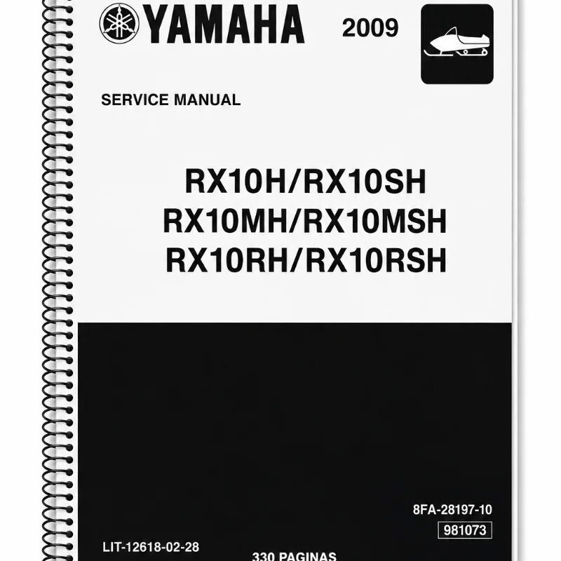Manual de Taller  Yamaha RX10H/RX10SH 2009