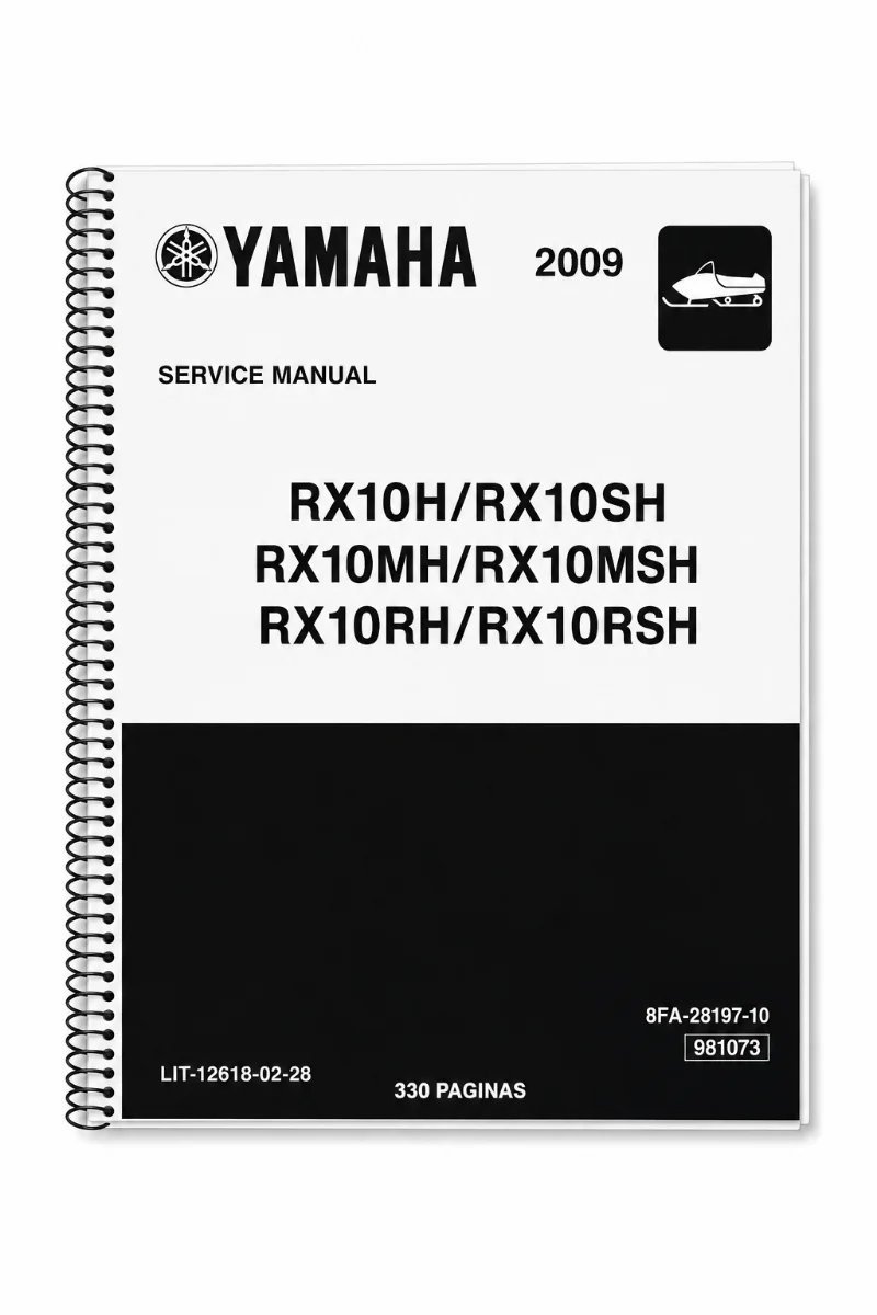 Manual de Taller Yamaha RX10H/RX10SH 2009