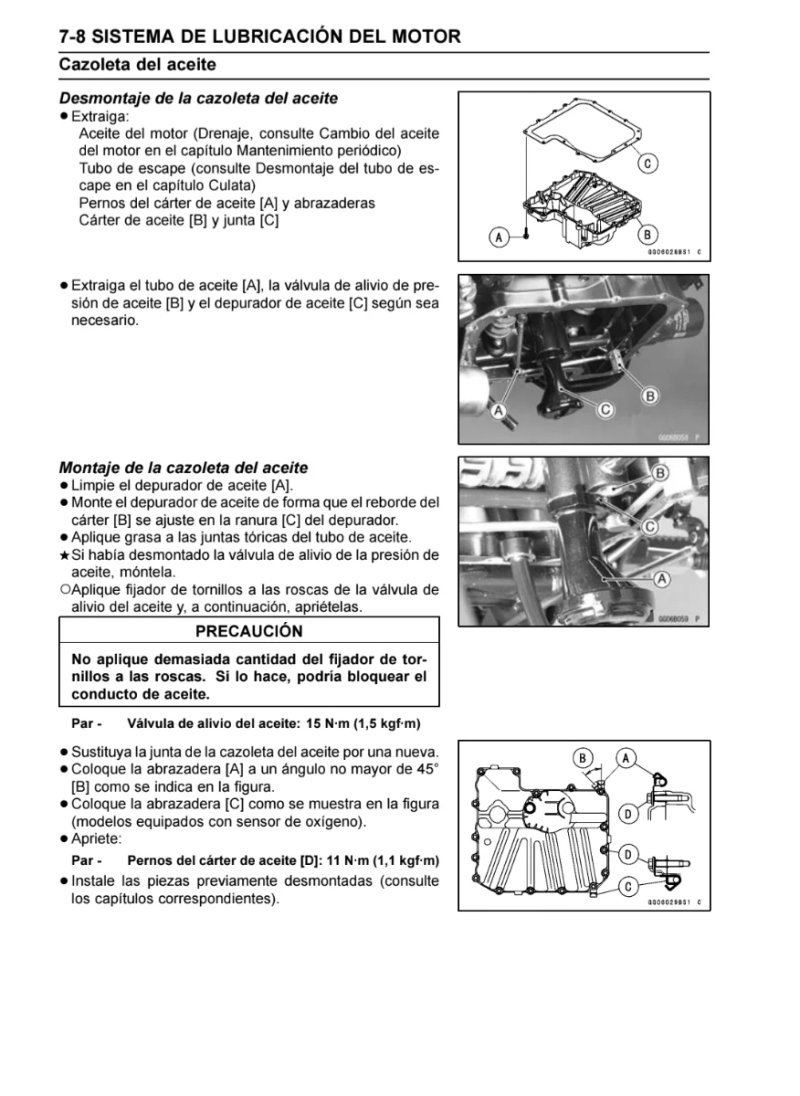 Manual de Taller Kawasaki Z 2008 - Imagen 3