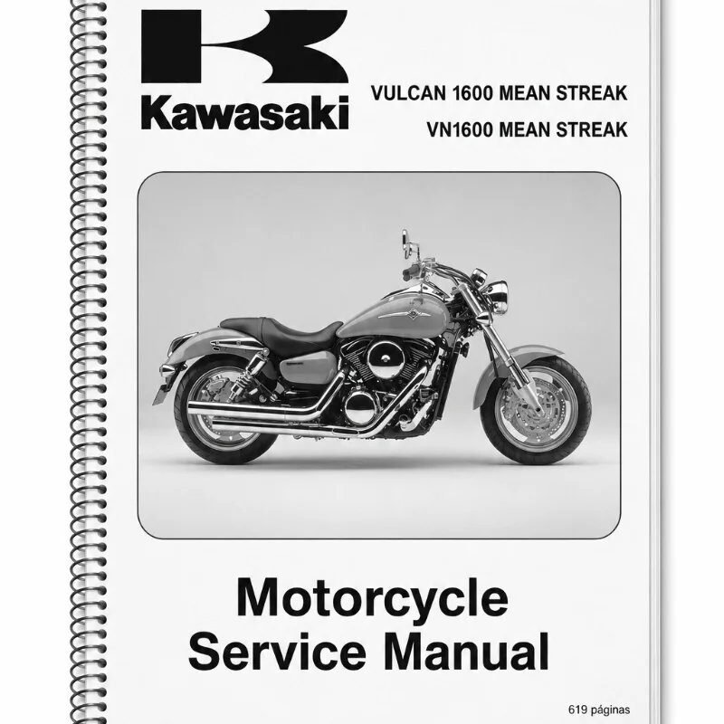 Manual de Taller Kawasaki VULCAN 1600 Mean Streak