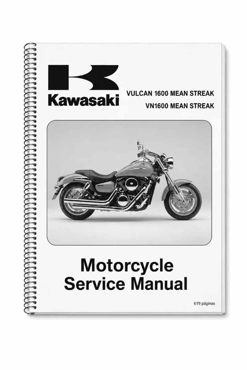 Manual de Taller Kawasaki VULCAN 1600 Mean Streak
