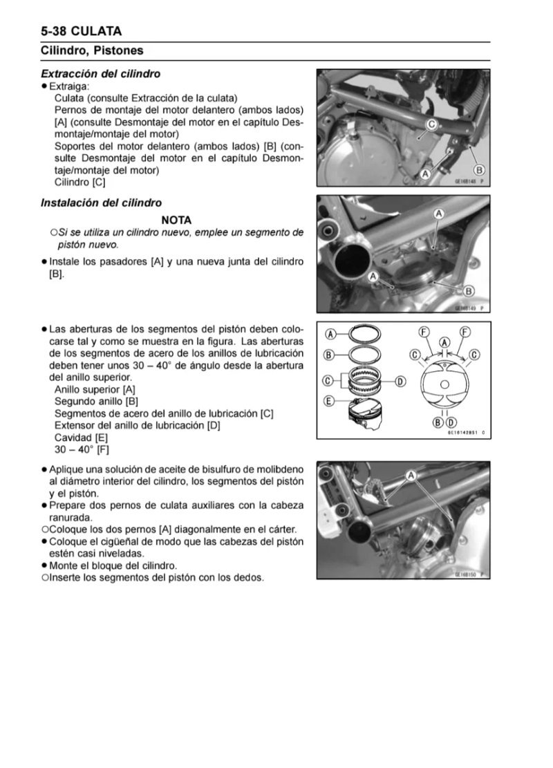 Manual de Taller Kawasaki ER 2005 - Imagen 4