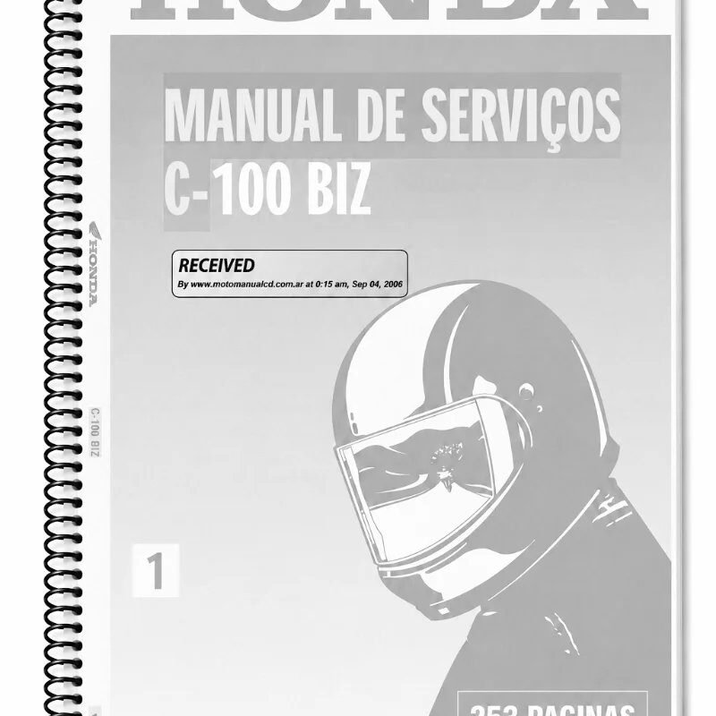 Manual de Taller Honda C-100 Biz 2006