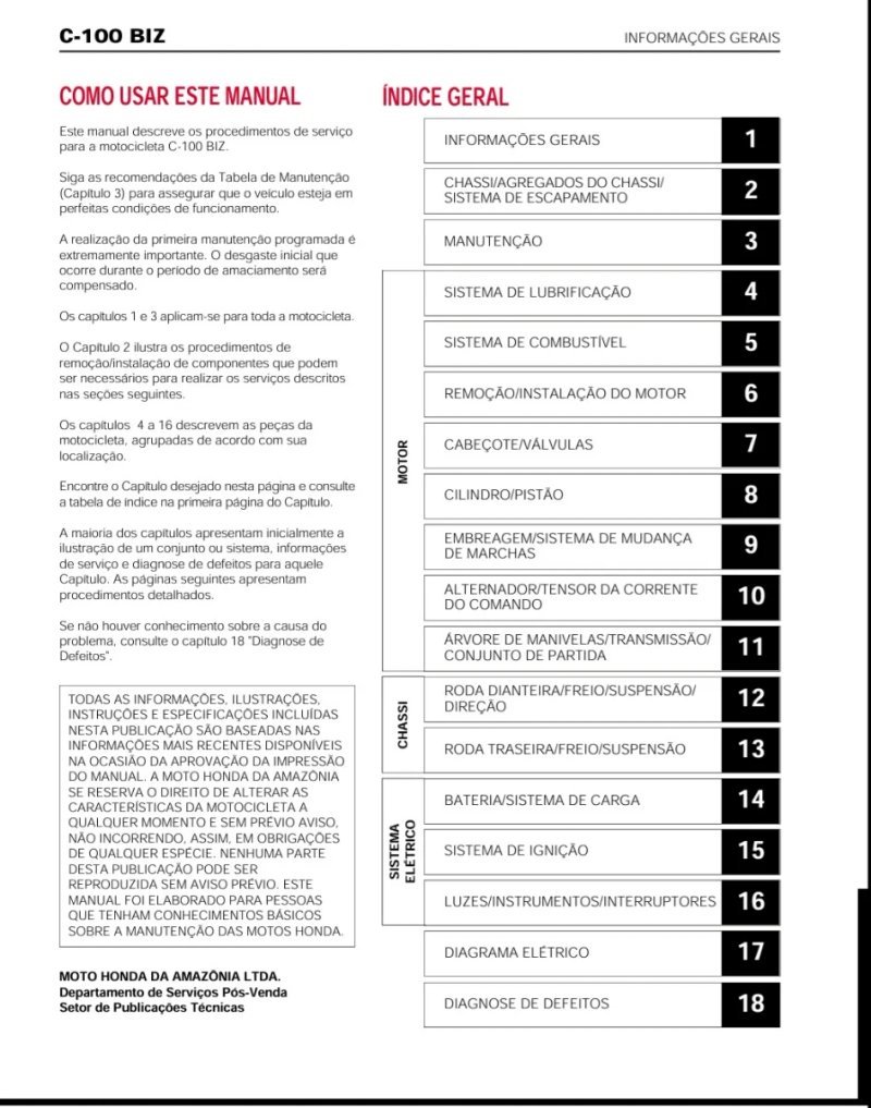 Manual de Taller Honda C-100 Biz 2006 - Imagen 2