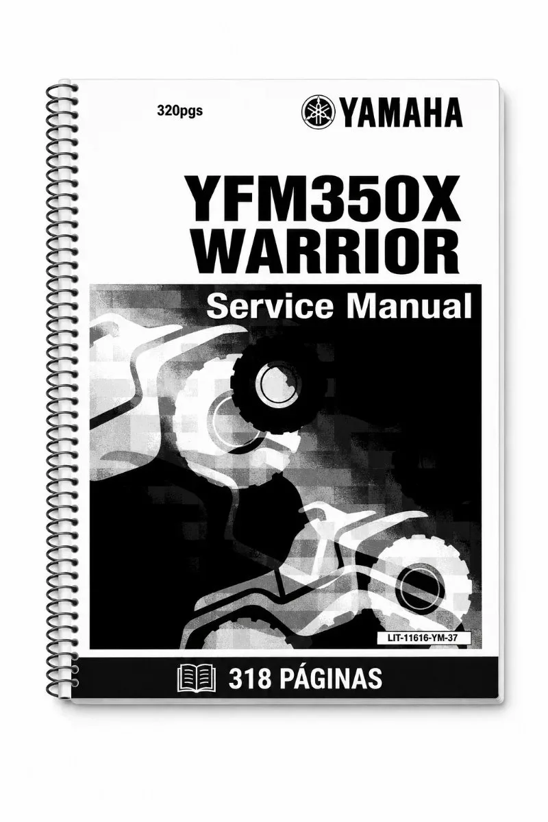 Manual de Taller Yamaha YFM350X Warrior (1997) (Inglés)
