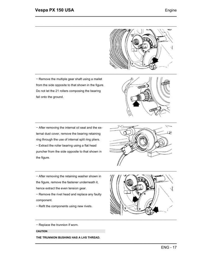Manual de Taller Vespa PX 1995 - Imagen 3