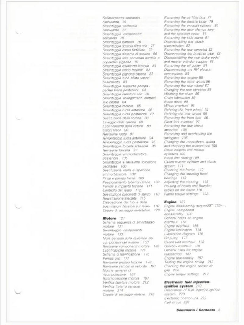 Manual de Taller Ducati Supersport 900 2001 - Imagen 4