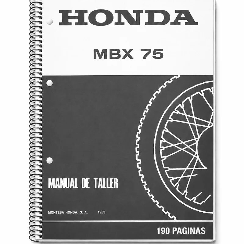 Manual Taller Honda MBX 75 1983