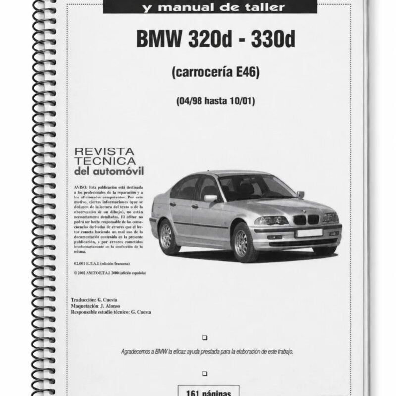 Manual de Taller BMW Serie 320D-330D E46