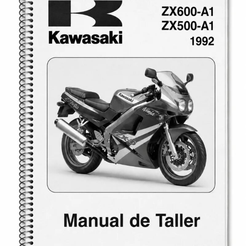 Manual de Taller Kawasaki ZX600-A1 y ZX500-A1 1992
