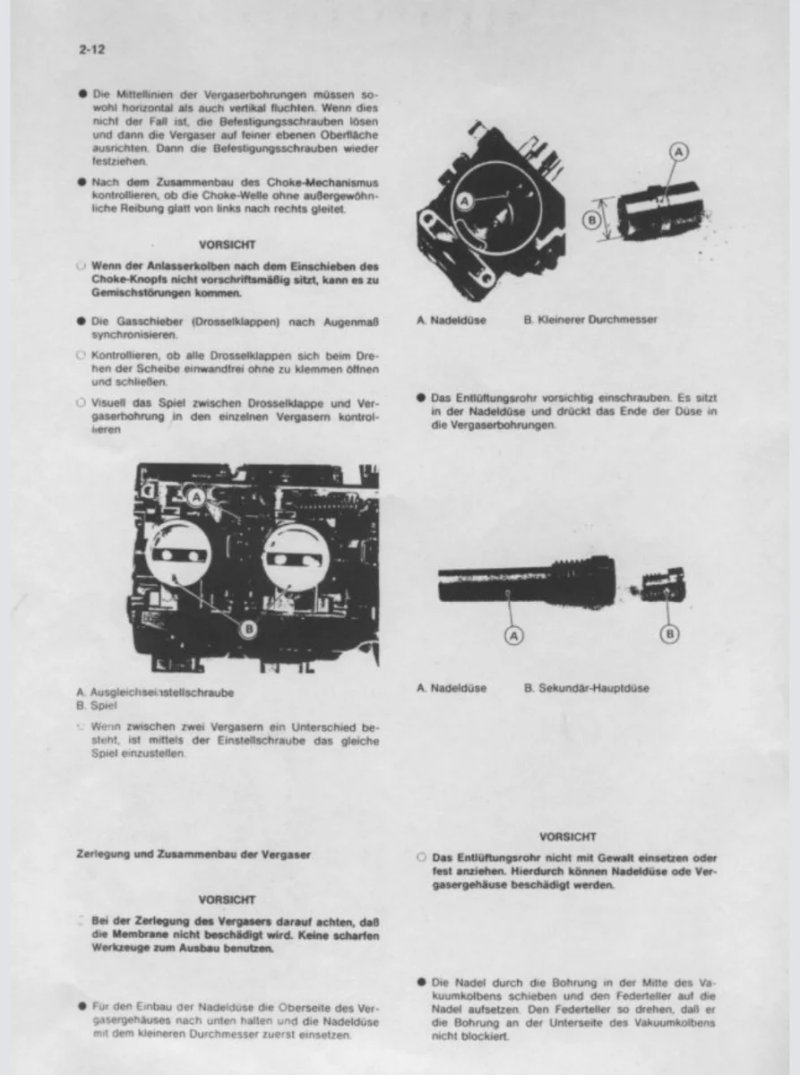 Manual de Taller Kawasaki ZX600-A1 y ZX500-A1 1992 - Imagen 3