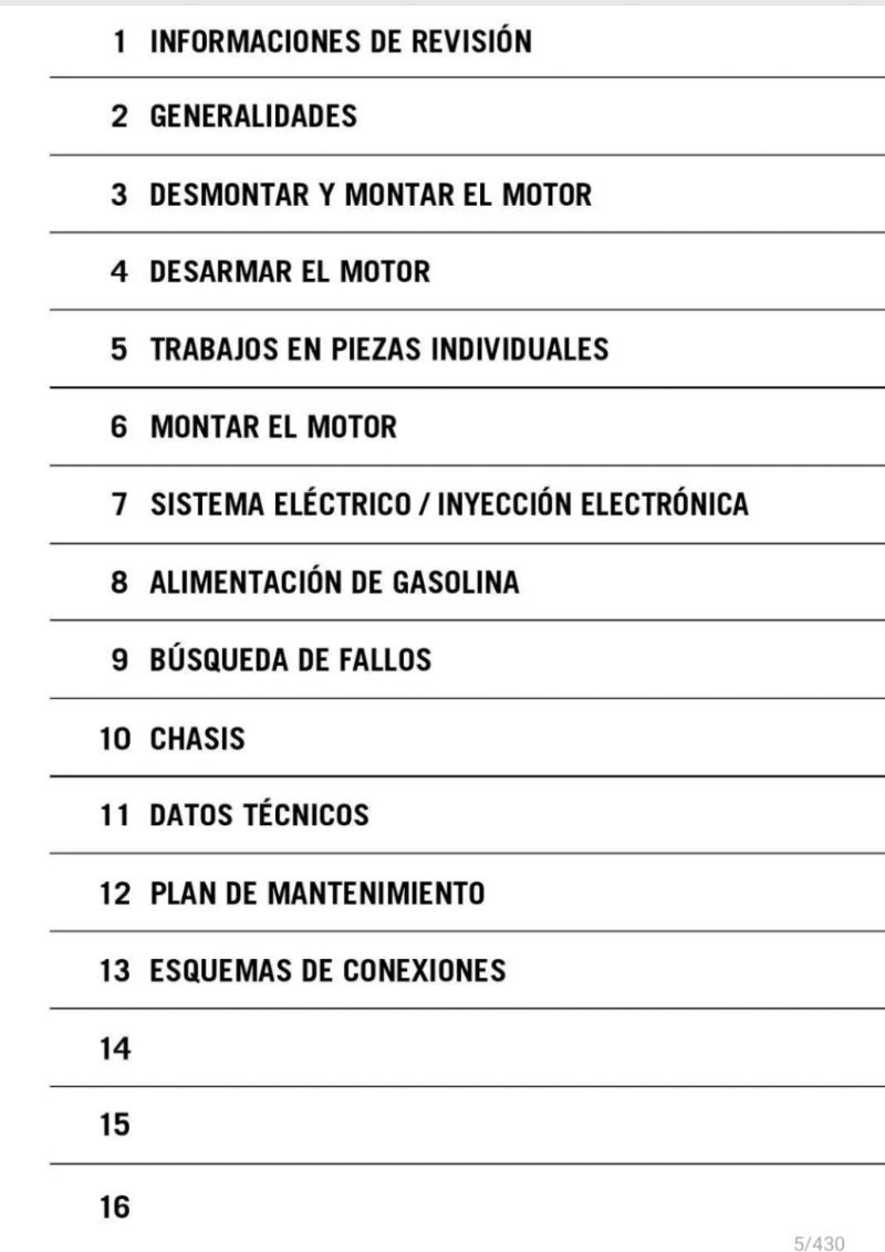 Manual de Taller KTM ADVENTURE 2003 al 2011 - Imagen 2