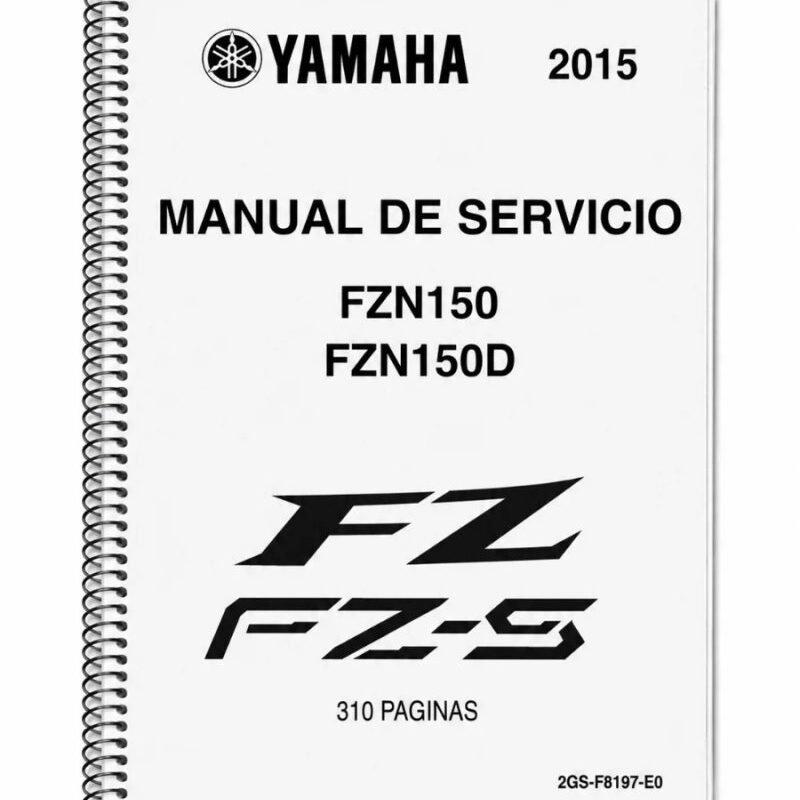 Manual de Taller Yamaha FZN150 FZN150D 2015