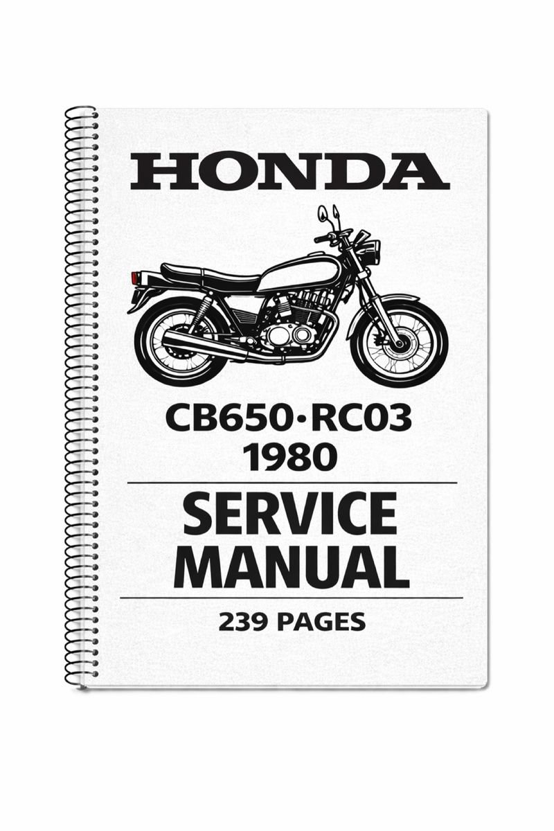 Manual de Taller Honda CB650 RC03 1980