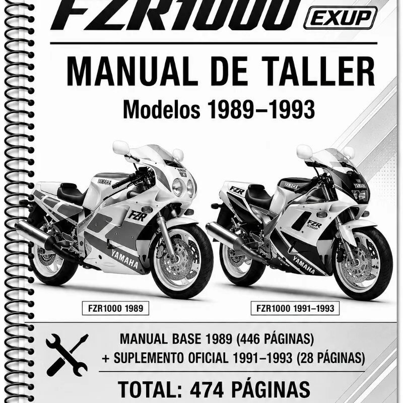 Manual de Taller Yamaha FZR1000 EXUP 1989-1993