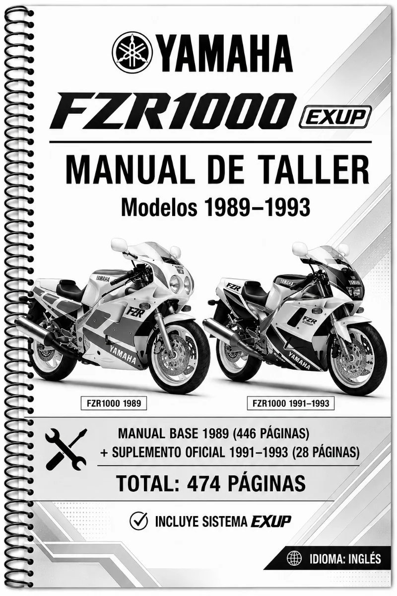 Manual de Taller Yamaha FZR1000 EXUP 1989-1993