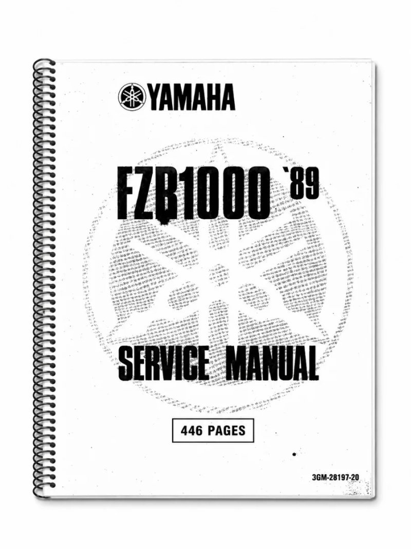 Manual de Taller Yamaha FZR1000 EXUP 1989-1993 - Imagen 2