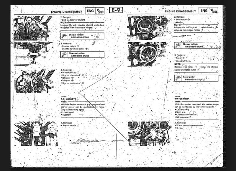 Manual de Taller Yamaha FZR400SP 1991 - Imagen 3