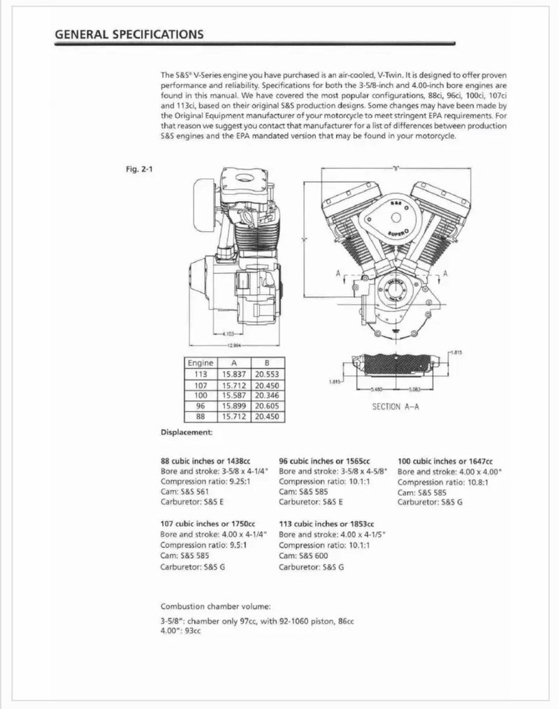 Manual de Taller S&S Super Stock & Super Sidewin - Imagen 3