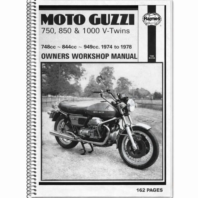 Manual Taller Moto Guzzi 750-850 -1000 V-Twins
