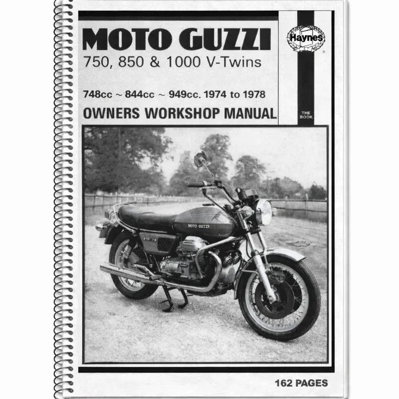 Manual de Taller Moto Guzzi 750-850 -1000 V-Twins