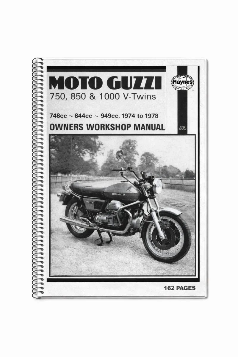 Manual de Taller Moto Guzzi 750-850 -1000 V-Twins