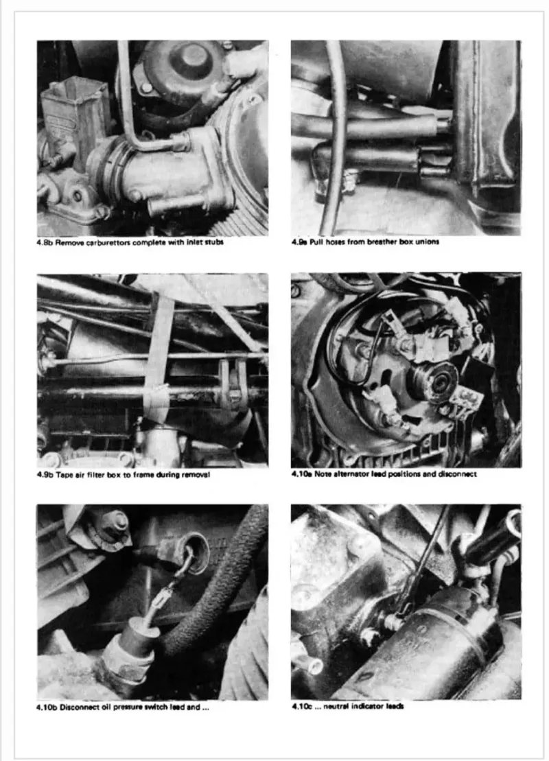 Manual de Taller Moto Guzzi 750-850 -1000 V-Twins - Imagen 3