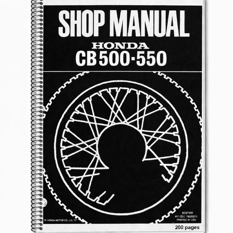 Manual Taller Honda CB500-550 1977