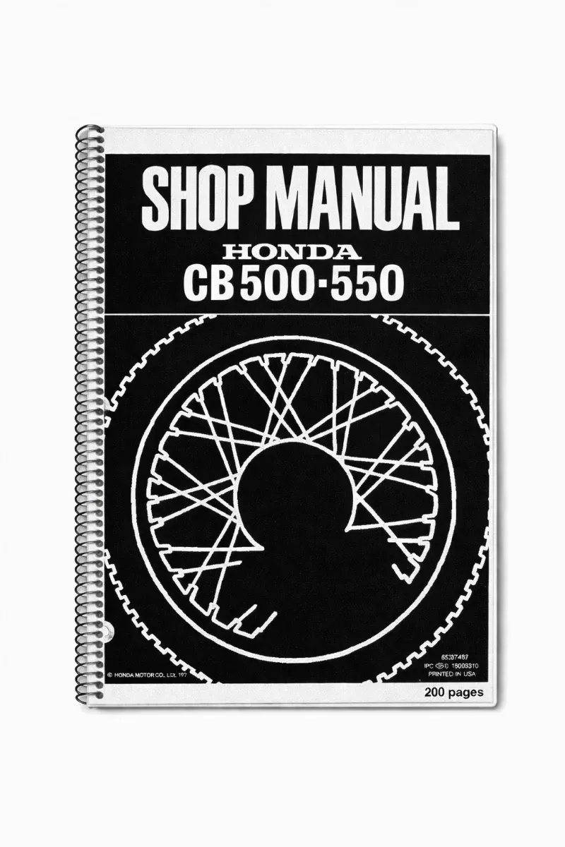 Manual de Taller Honda CB500-550 1977
