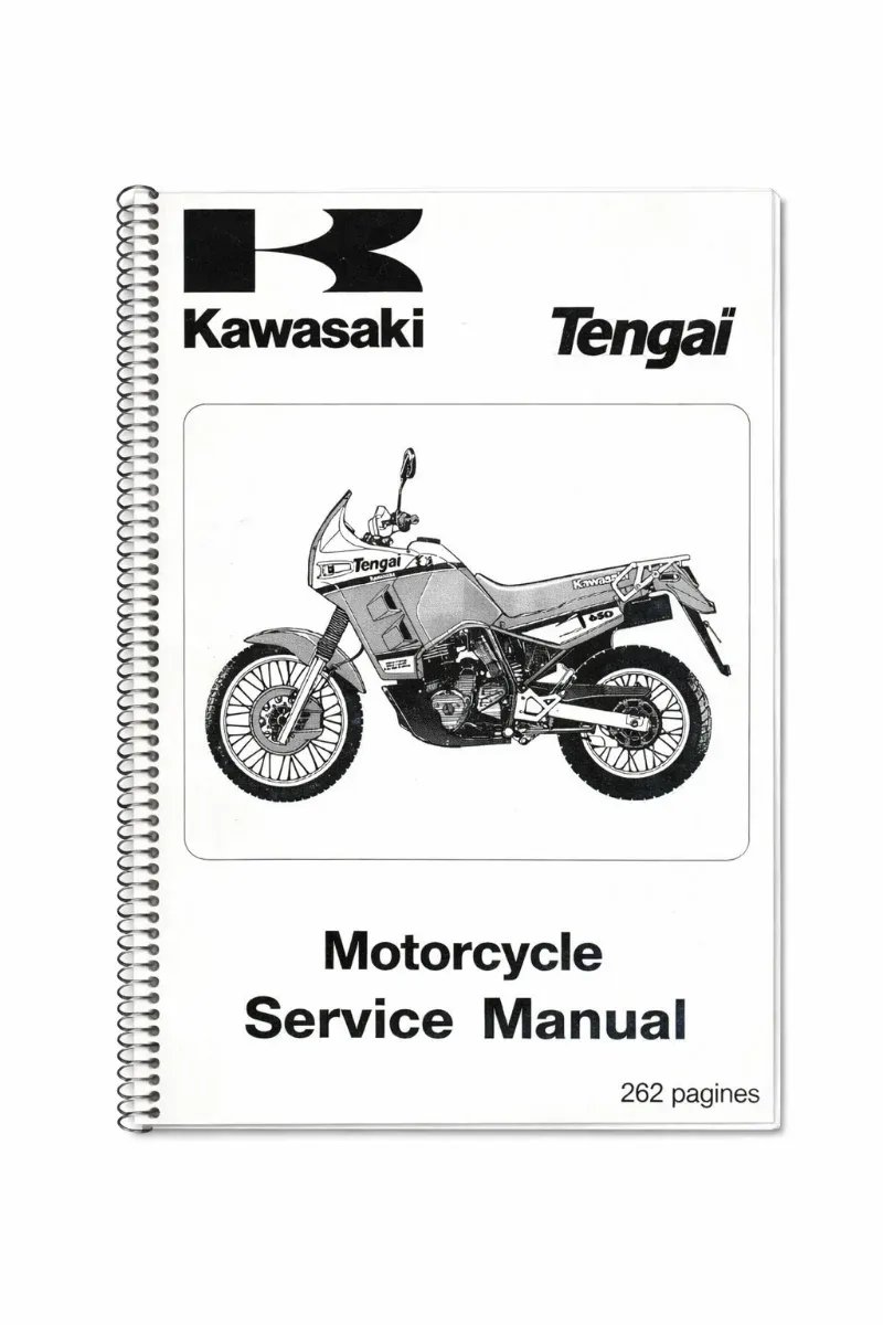 Manual de Taller Kawasaki KLR650 Tengai 1989-1991 (Inglés)