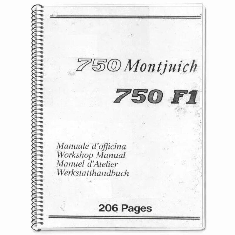 Manual Taller Moto 750 Montjuich F1