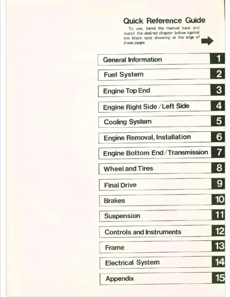 Manual de Taller Kawasaki KLR 600 - Imagen 2
