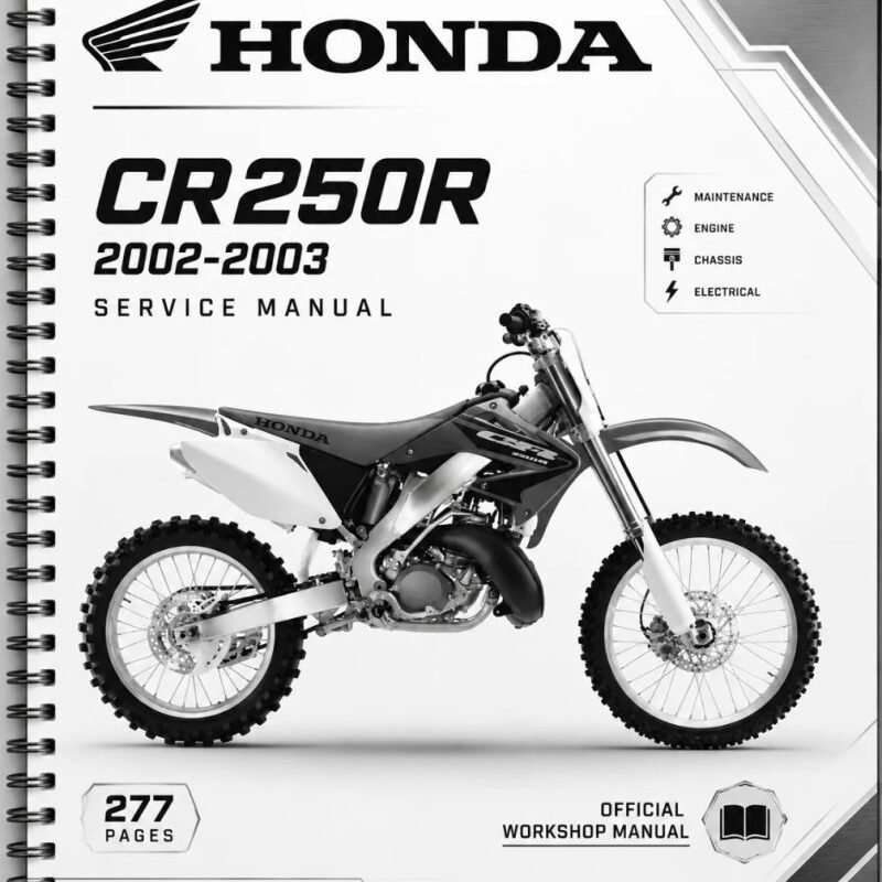 Manual Taller Honda CR250R 2002-2003