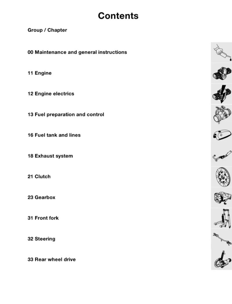 Manual de Taller BMW R1100 S 1999 - Imagen 2