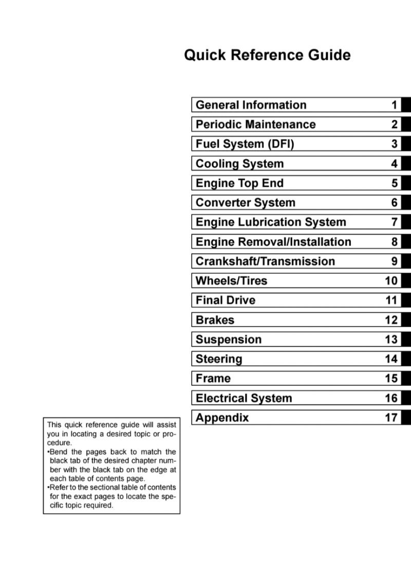 Manual de Taller Kawasaki Brute Force 750 2007 - Imagen 2