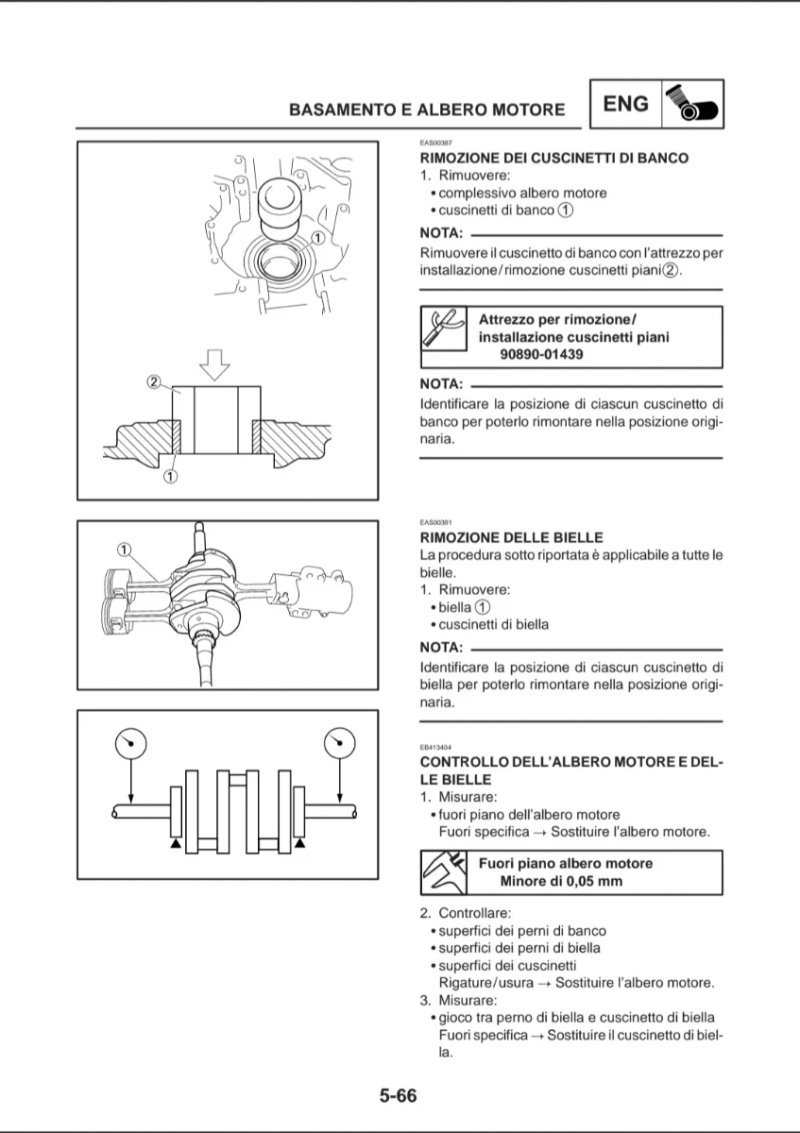 Manual de Taller Yamaha XP500(N) 2001 - Imagen 3