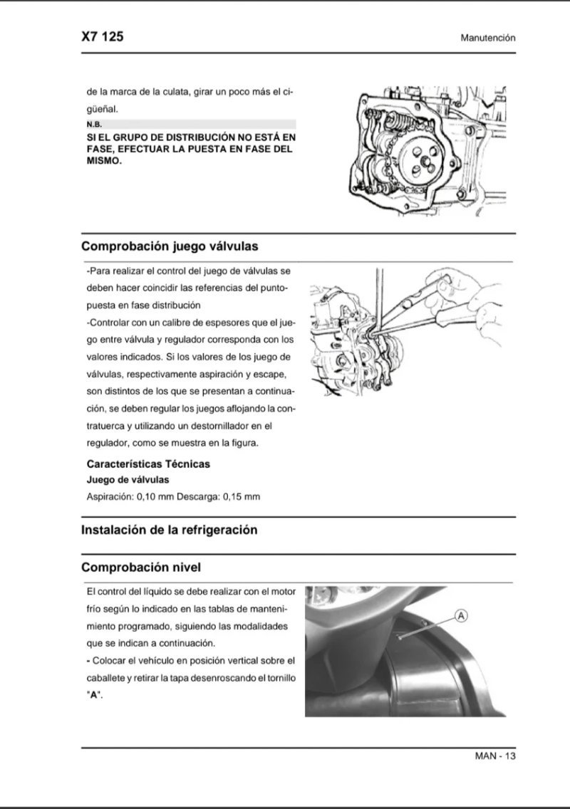 Manual de Taller Piaggio X7 125 2007 (en español) - Imagen 3
