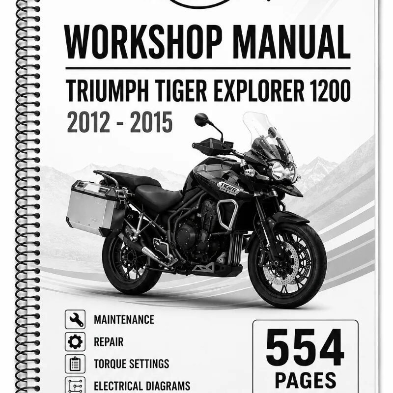 Manual Taller Triumph Tiger Explorer 1200 2012-2015
