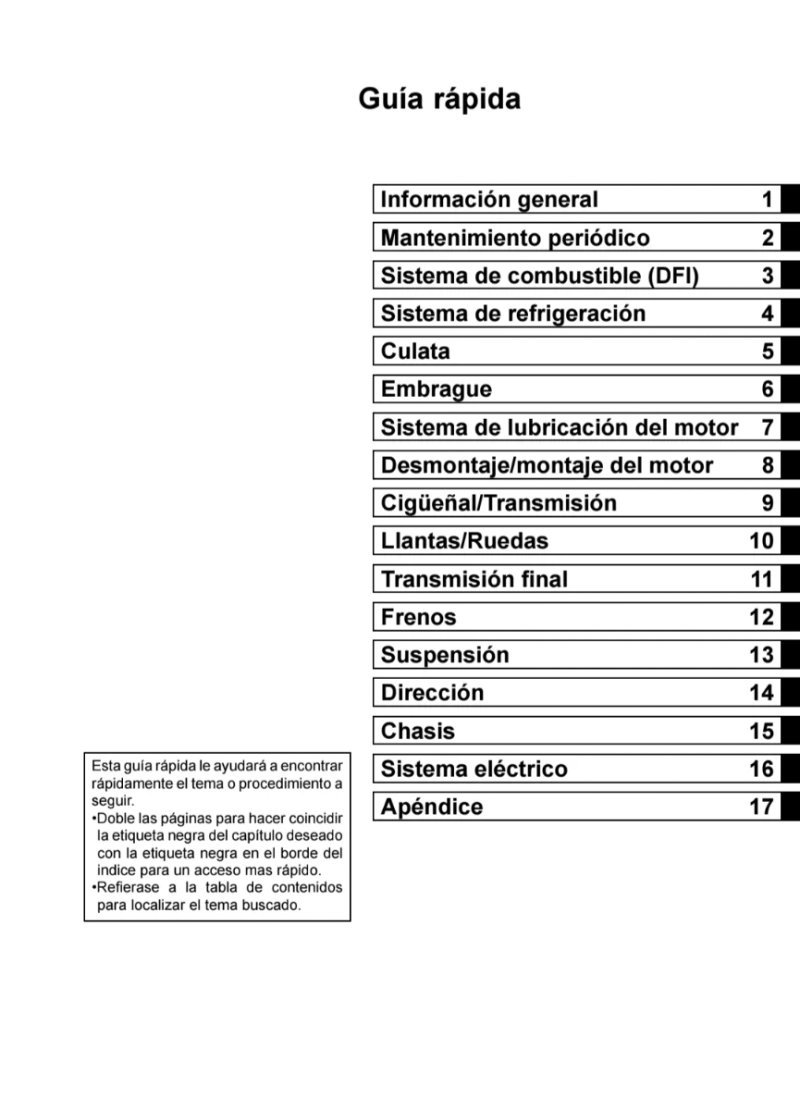 Manual de Taller Kawasaki Vulcan 900 Classic 2006 - Imagen 2