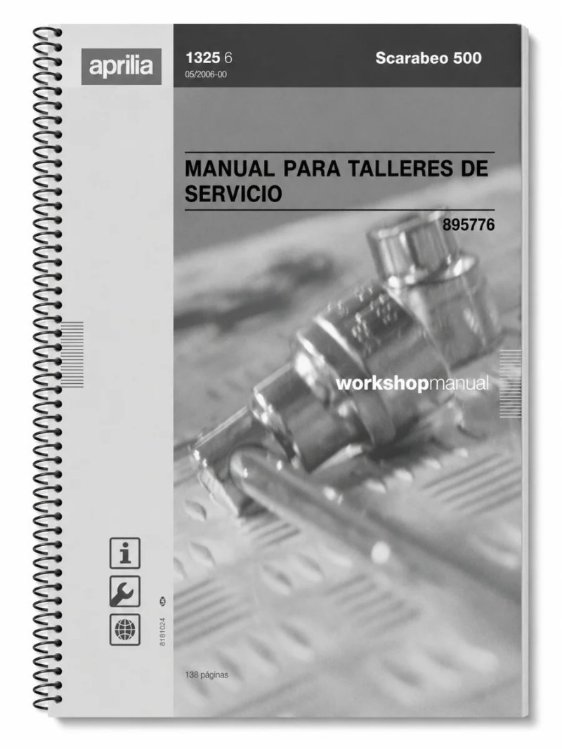 Manual de Taller Aprilia Scarabeo 500 2006